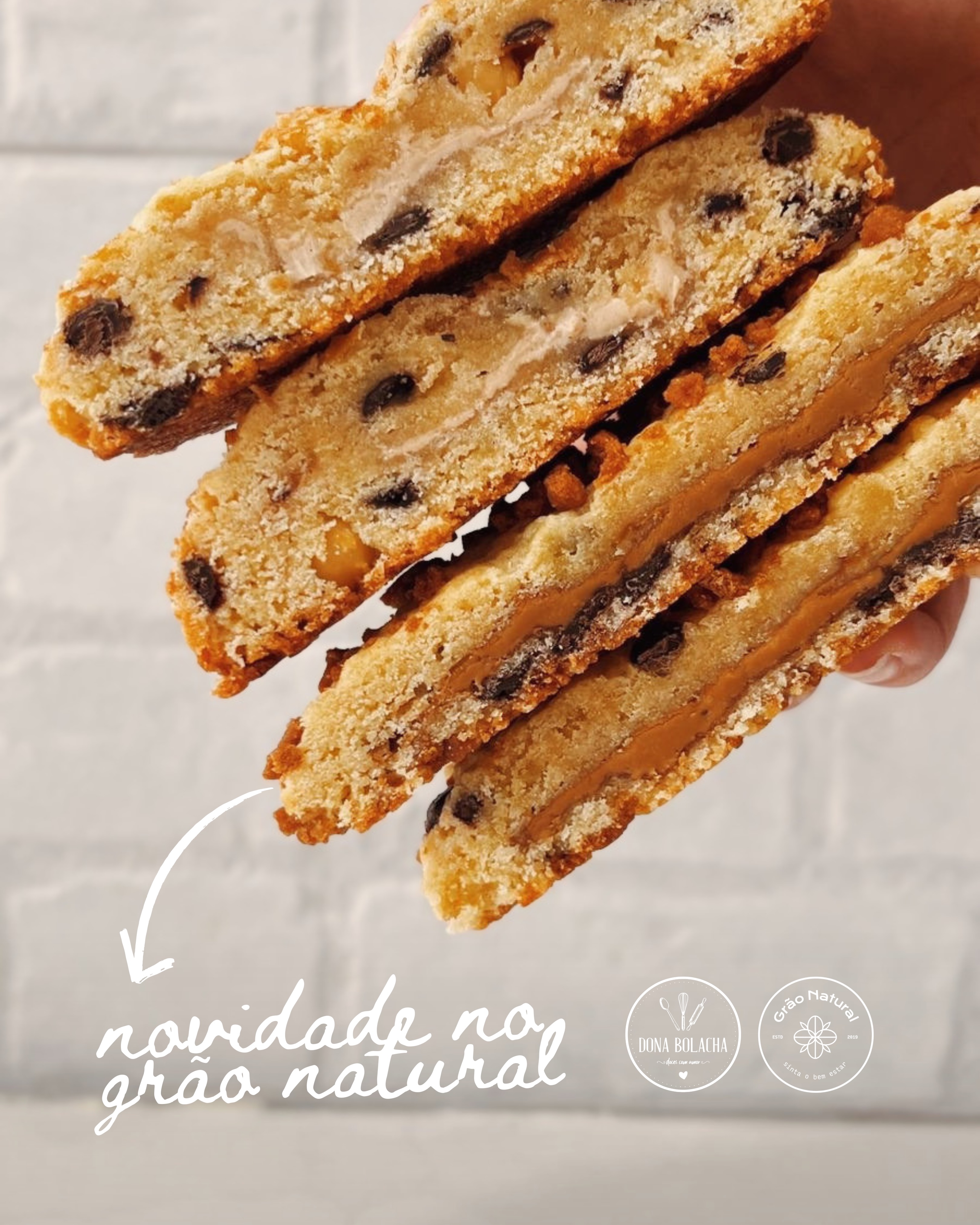 A partir de agora, vais poder encontrar as deliciosas bolachas da @donabolacha_ por aqui: disponíveis de quinta a sábado. 🤤✨🍪
Disponível nos sabores Kinder Bueno ou Speculoos. 🍪
Qual vais provar primeiro? 😏
#graonatural #mariabolacha #cookies #bolachascaseiras #arcosdevaldevez