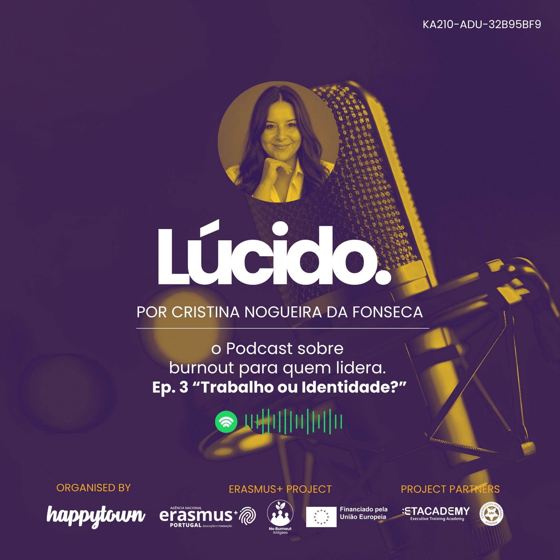 🎙️EP.3 já disponível: “Trabalho ou Identidade?”
Neste terceiro episódio do Lúcido, Cristina Nogueira da Fonseca parte de uma pergunta aparentemente simples: quem somos quando não estamos a trabalhar?
A partir do conceito de fusão de identidade profissional, este episódio explora o que acontece quando o nosso valor pessoal passa a depender daquilo que fazemos, produzimos ou alcançamos.
Um episódio sobre a dificuldade de desligar, o desconforto de parar e a importância de construir uma identidade que seja maior do que o trabalho.
🎙️Já disponível no Spotify.
#burnout #saudemental #bemestar #liderança